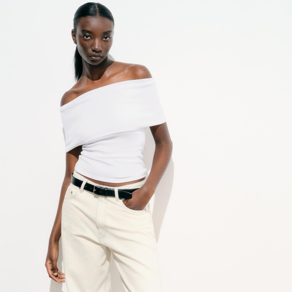 Zara Off the Shoulder Top